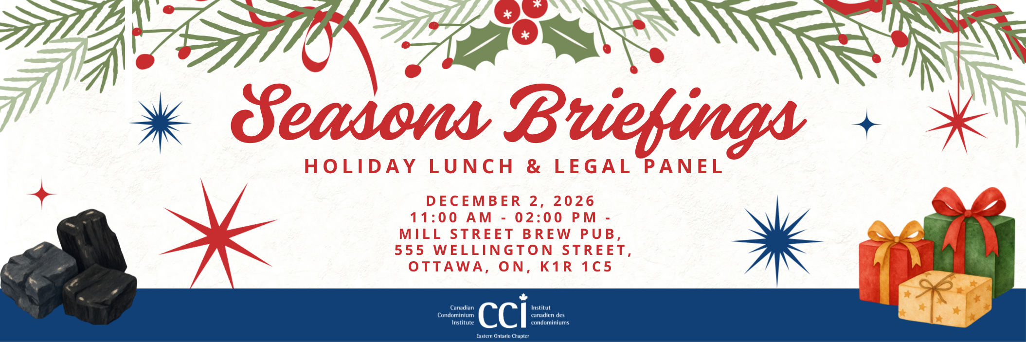 Season’s Briefings: Holiday Lunch & Legal Panel