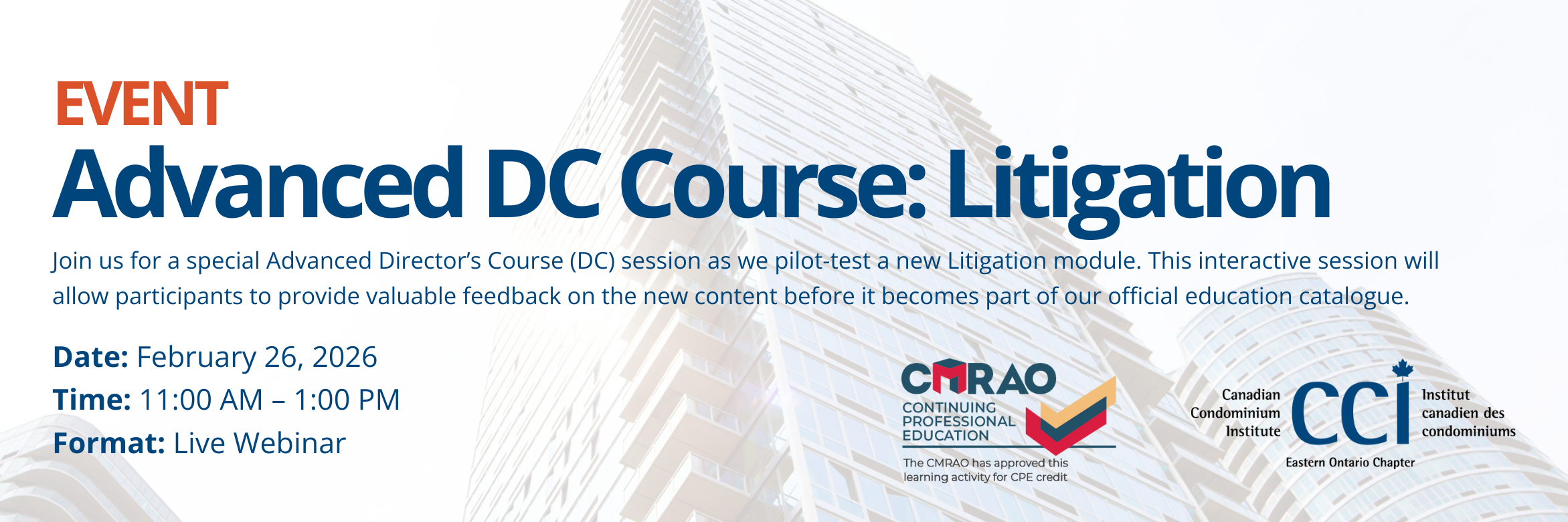 Advanced DC Course: Litigation