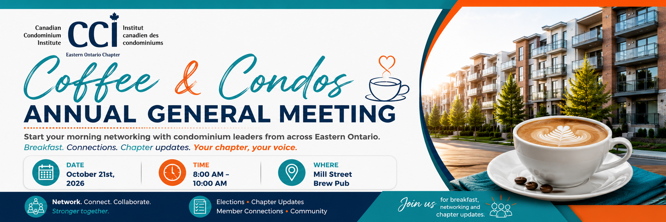 Coffee, Condos & CCI-EO: AGM Breakfast & Education Session