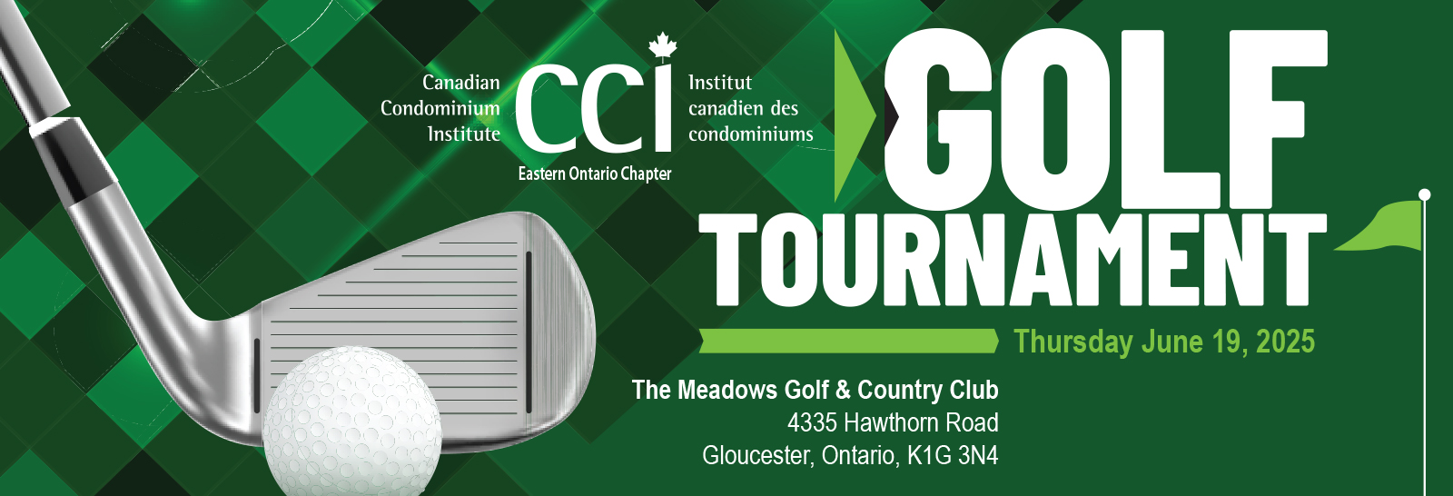 CCI Eastern Ontario Golf Tournament 2025