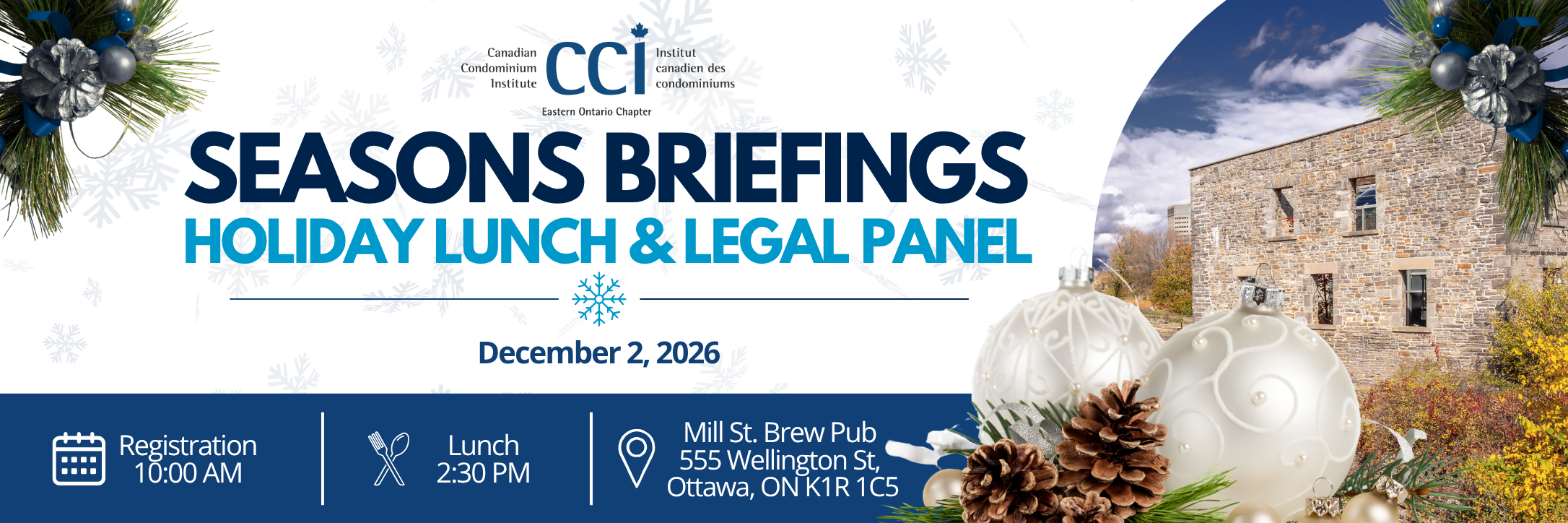 Season’s Briefings: Holiday Lunch & Legal Panel